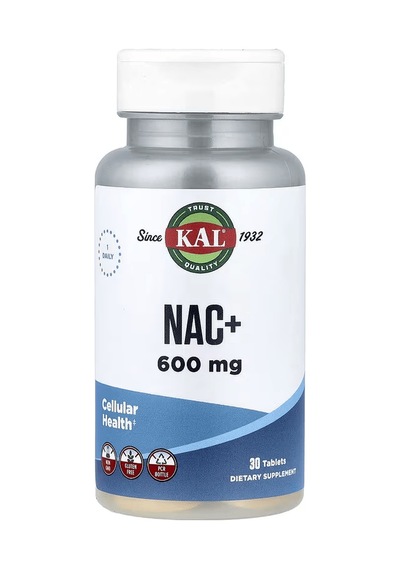 Kal N-acetyl Cysteine N.a.c 600 Mg 30 Tablet
