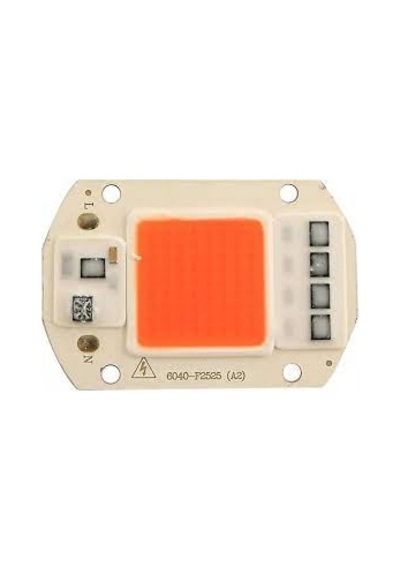 PowerLed Cob Led 5 Adet 50 W Kırmızı Işık Ac Projektör Çip