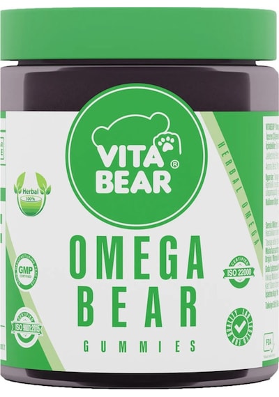 Vita Bear Omega Bear Bitkisel Omega 60 Adet