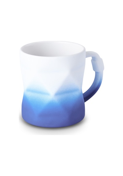 Karaca Soft Touch Geo Kupa 450 Ml Mavi