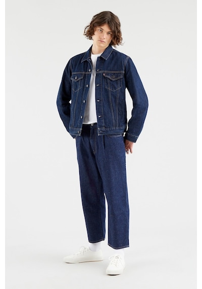 Levi's The Trucker Jacket Rockridge Trucker Orta İndigo Erkek Trucker Ceket Lacivert