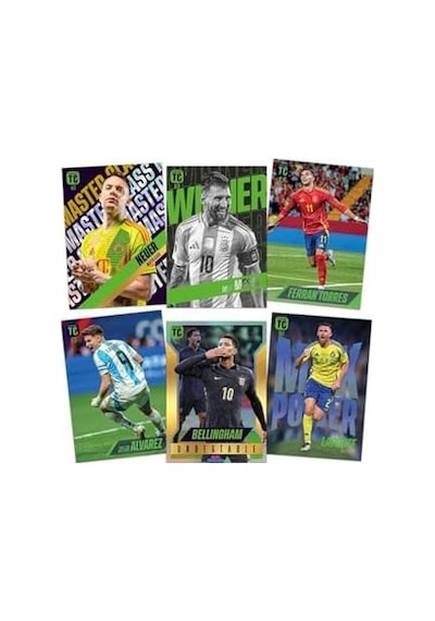 Hediyecik Panini Fifa Top Class 2025 Futbolcu Kartları Trading Card 9 Paket 72 Kart