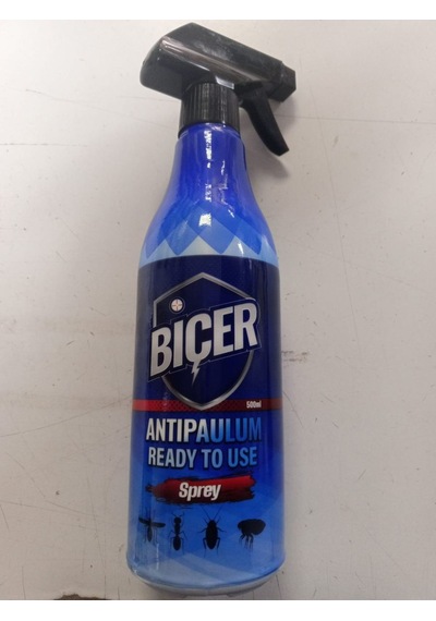 Biçer Antipaulum 500 Ml - Ready To Use Sprey, Pire, Karınca, Sivrisinek, Hamamböceği