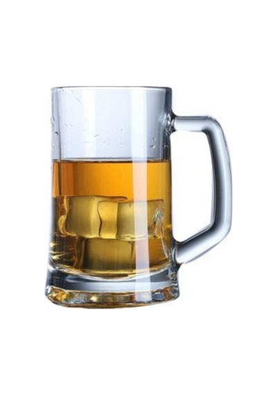 660 Cc Kulplu Pub Bardak 2'li Şeffaf