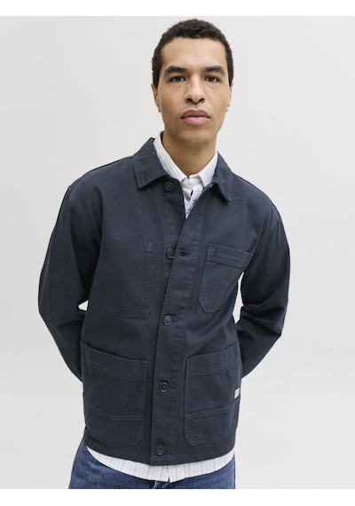 Jack & Jones Erkek Cep Detayli Gömlek Ceket - Derry - 12293303 Sky Captain