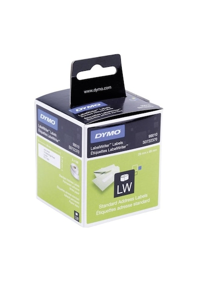 Dymo Label Witer Etiketi Adres 260 Li 89X28 Mm Beyaz  99010 S07223