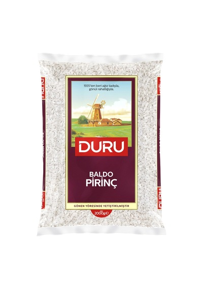 3 Adet Duru Baldo Pirinç 2 Kg