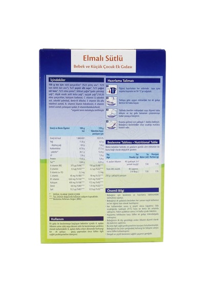 Organik İyi Geceler Sütlü Elmalı 250 Gr