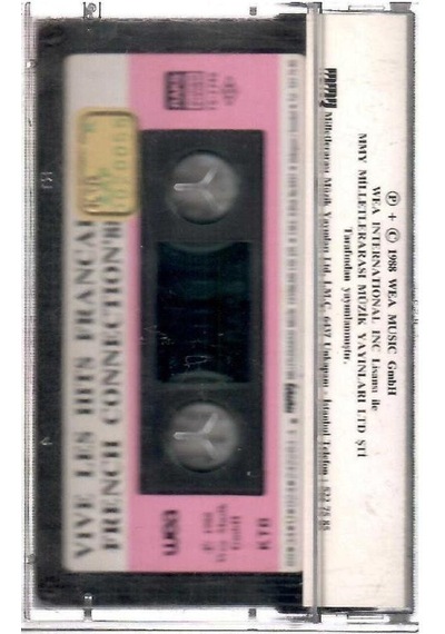 Vive Les Hits Francais - French Connection 88 Kaset - Kaset Koleksiyon Ürün