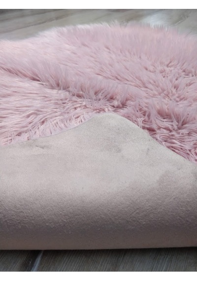 Yamalıhome Peluş Halı Apost Pembe 75x100cm Post Halı