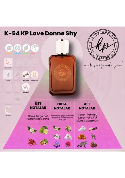 KP K-54 Kadın Parfüm EDP 50 ML
