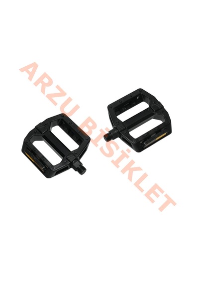 Mtb Pedal Bilyalı Şeffaf 110mm-100mm - Siyah