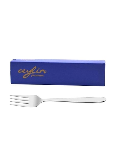 Elegance Model Yemek Çatal 12 Kişilik 18/10 İnox