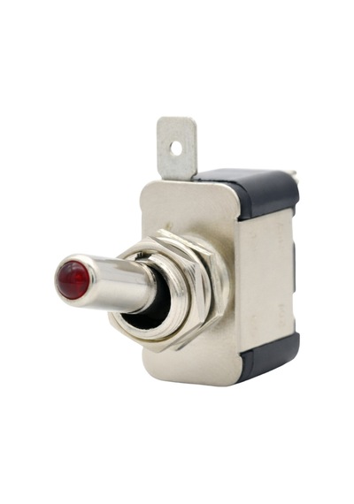 Labarka Kırmızı Işıklı Düğme On-off 12v 20a