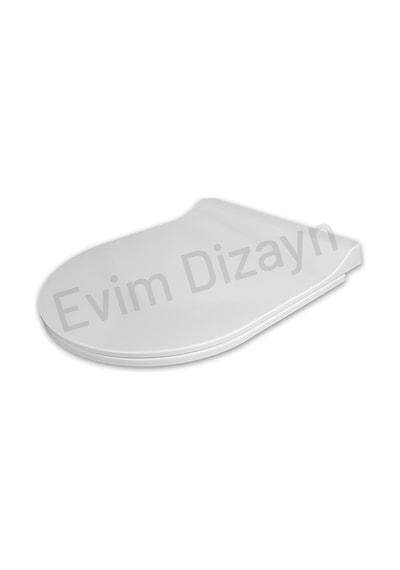 Aqua Bagno Roxy Yavaş Kapanan Klozet Kapağı - Duroplast