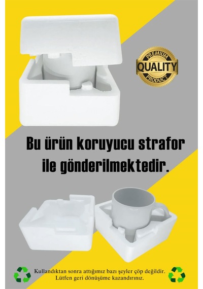 Özel - Anneler Günün Özel - Uzun Menzilli Terlik Motto Kupa Bardak- Makinede Yıkanabilir Beyaz