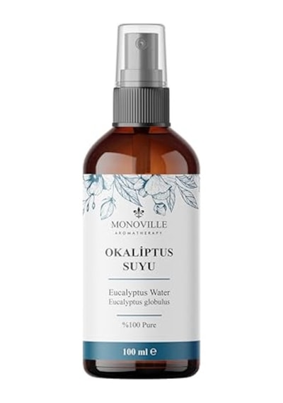 Okaliptus Suyu 100 Ml Cam Şişe Sprey Başlıklı Eucalyptus Water