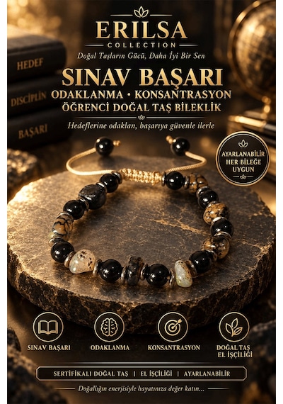 Sertifikalı Sınav Başarı Odaklanma Konsantrasyon Öğrenci Doğal Bi Çok renkli