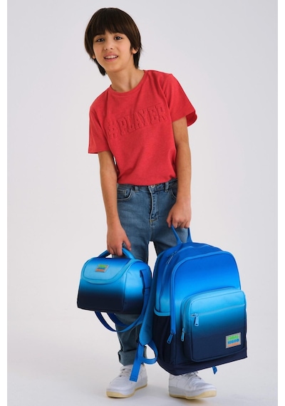 Coral High Kids Lacivert Mavi Renk Geçişli 3 Lü Okul Çanta Seti Set0123745
