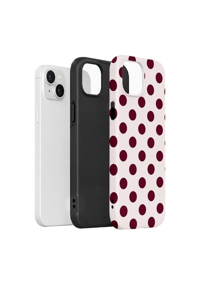 Velvoria Valestra Beyaz Bordo Puantiye Apple iPhone Uyumlu 14 Plus Darbe Korumalı Kılıf Valestra Select - Beyaz Bordo Puantiye Velvoria Valestra Beyaz Bordo Puantiye Apple iPhone Uyumlu 14 Plus Darbe Korumalı Kılıf Valestra Select - Beyaz Bordo Puantiye
