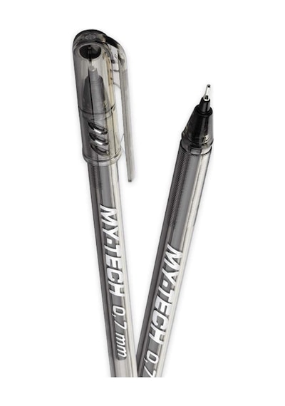 Tükenmez Kalem Siyah Renk 5 Adet 0.7 MM Pensan My-Tech Tükenmez Ka
