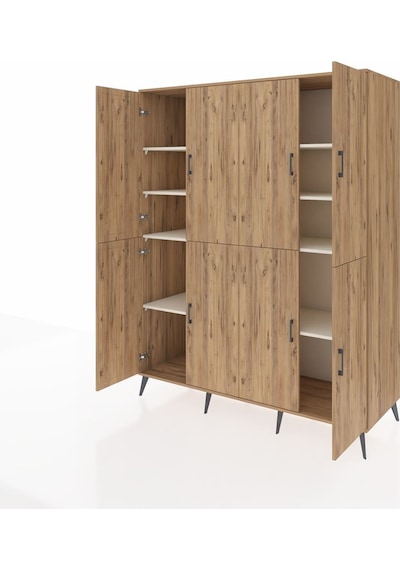 Kronos Gardrop 8 Raflı 8 Kapaklı 176x59x221 Çam-çam/aytaşı Çam/aytaşı Kronos Gardrop 8 Raflı 8 Kapaklı 176x59x221 Çam-çam/aytaşı Çam/aytaşı