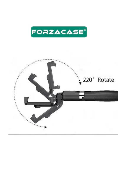 Forzacase Bluetooth Selfie Çubuğu 90 Cm Kamera Tripodu - Fc1005
