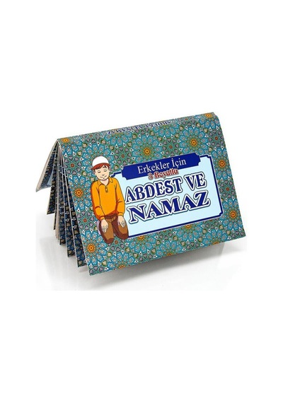 Erkekler için 3 Boyutlu Abdest ve Namaz Öğreten Kitap