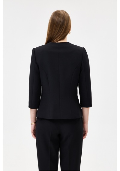 Velnara Moda Siyah Zamansız Klasik Kadın Takım Elbise-v Yaka Ceket & Dar Paça Pantolon Siyah - 927044721 Siyah Velnara Moda Siyah Zamansız Klasik Kadın Takım Elbise-v Yaka Ceket & Dar Paça Pantolon Siyah - 927044721 Siyah