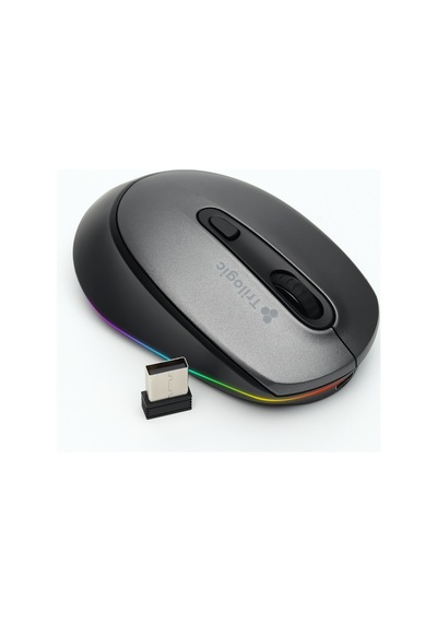 Trilogic M700 800/1200 DPI Şarjlı RGB Wireless Kablosuz Mouse