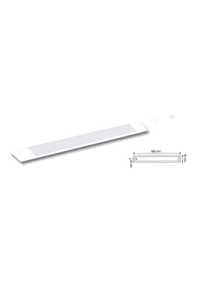 18w Beyaz Led Bant Armatür Sarı Işık 2 Adet
