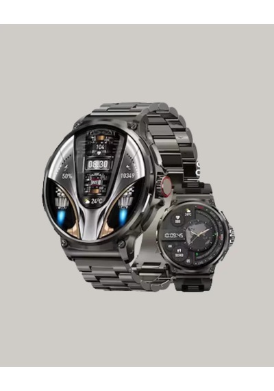 Şık Metal Kasa Ve Değiştirilebilir Kordonlarla Sw80 Smartwatch Yeni Nesil