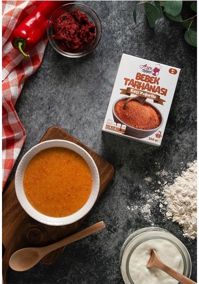 Aşçı Anne Bebek Tarhanası Keçi Yoğurtlu 6+ Ay - 250g Belirtilmemiş
