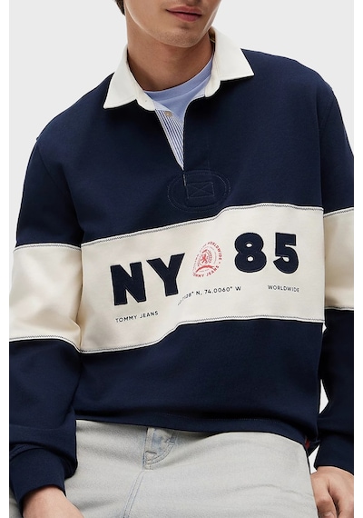 Tommy Jeans Renk Bloklu Relaxed Fit Polo Yaka Sweat Erkek Polo Yaka Sweat Dm0dm23162 C1g Lacivert Tommy Jeans Renk Bloklu Relaxed Fit Polo Yaka Sweat Erkek Polo Yaka Sweat Dm0dm23162 C1g Lacivert