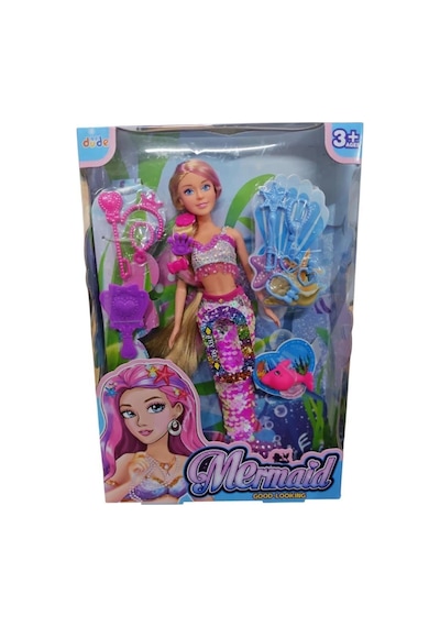 Mey İthalat Sh40687 Kut.mermaid Deniz Kızı Bebek 29cm -zrv