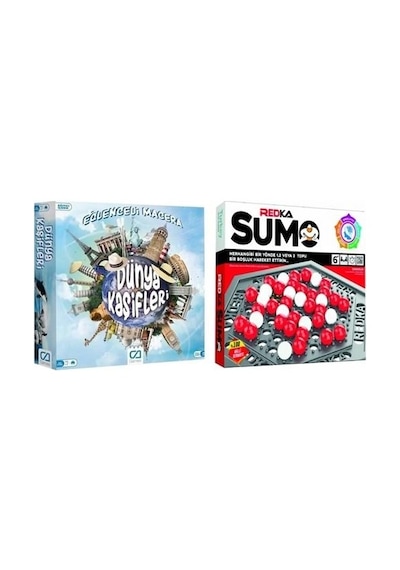 Ca Games Dünya Kaşifleri + Redka Sumo (2'Li Süper Set)