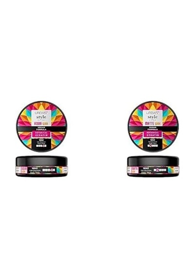 Style Guide Aqua Max Wax Islak Ve Sert Görünüm 100 Ml Ve Style Guide Doğal Ve Mat Görünüm Sağlayan Esnek Tutuşlu Wax 100 Ml- Vegan