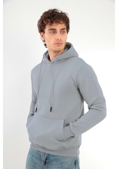 Mnk Baby & Kids Erkek Sweatshirt Pamuklu Standart Fit Normal Kesim İçi Polarlı 3 İplik Kapüşonlu Gri Mnk Baby & Kids Erkek Sweatshirt Pamuklu Standart Fit Normal Kesim İçi Polarlı 3 İplik Kapüşonlu Gri