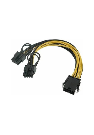 Platoon 8 Pin Power Ayırıcı Pci-e Molex 8 Pin Çoklayıcı Kablo
