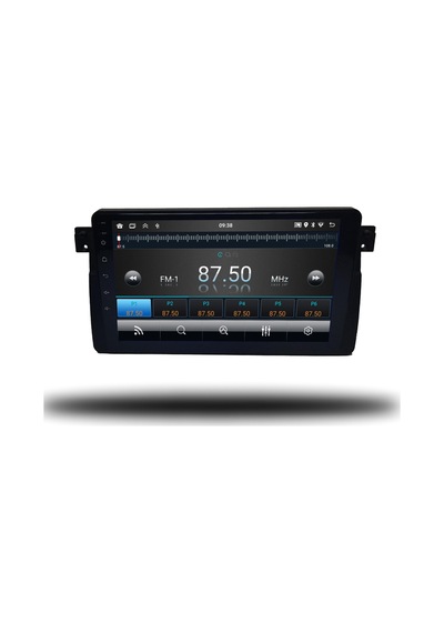Snp Serisi Bmw E46 Uyumlu 9 İnç 6-128 Gb Hafıza Android Multimedya Sistemi Carplay & Android Auto 9"