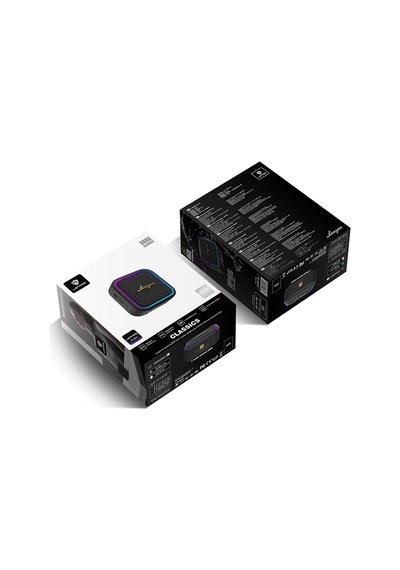 Lenyes S890 Su Geçirmez Özellikli Rgb Işıklı Askılı Mini Otg-tws Bluetooth Hoparlör V5.3 Siyah