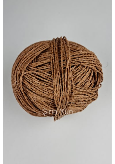 Sarılmış Kağıt İp 100 Gram Açık Kahve