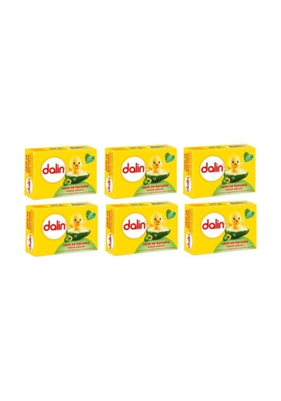 Dalin Avokadolu Nem ve Koruma Bebek Sabunu 100 G x 6