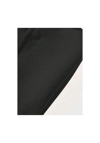 Tarzsokak Hypemode Butterfly & Slogan Graphic Drawstring Waist Eşofman Altı Siyah