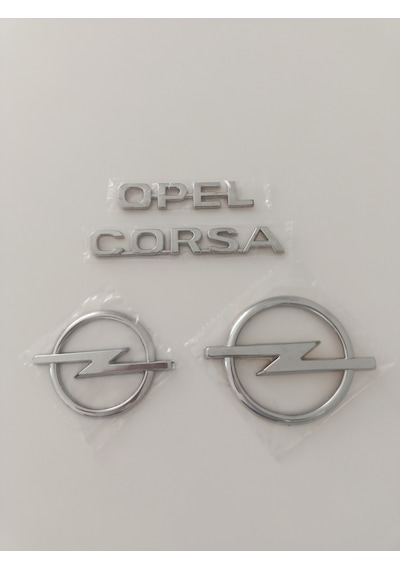 Opel Corsa Bagaj Yazısı Corsa B Ön Arma Arka Bagaj Arması Logo