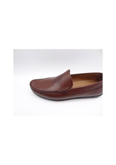 Vaneda King Shoes 4006 Yazlık Kahverengi Erkek Ayakkabı Bej