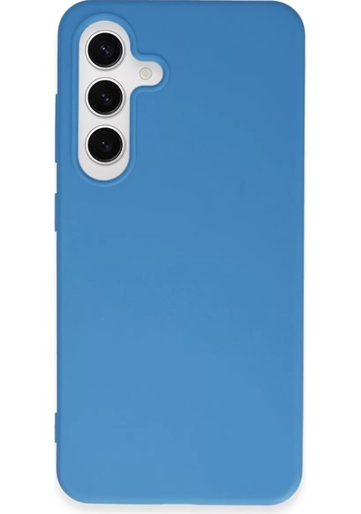 Newface Samsung Galaxy S24 Kılıf First Silikon - Mavi