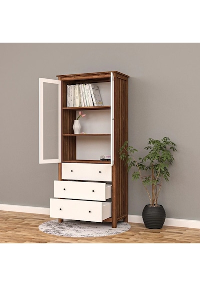 Spring Kitaplık Mdf Beyaz Spring Kitaplık Mdf Beyaz