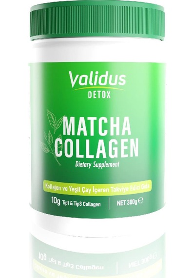 Collagen Peptides Matcha Powder 300 G