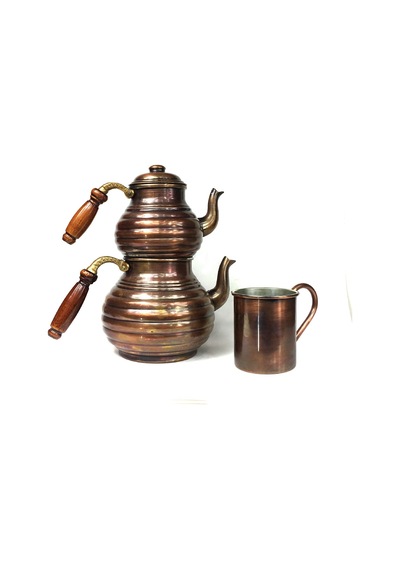 Shark Anatolia Bakır Kupa Bardak Mug